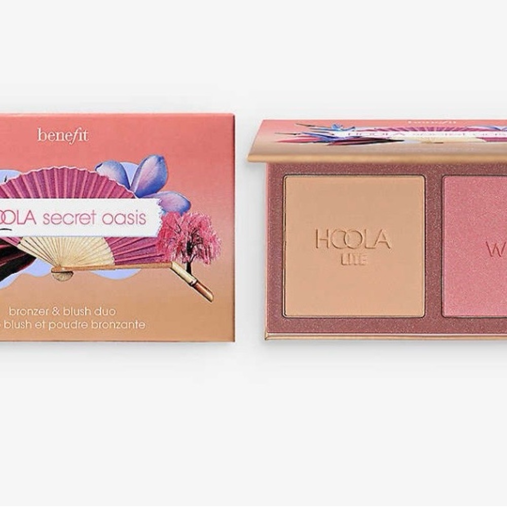 Benefit Hoola Secret Oasis Blush Duo - Pink and Tan